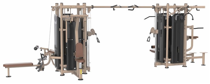 Hett säljande gym träningsutrustning Anpassningsbar 8 Station